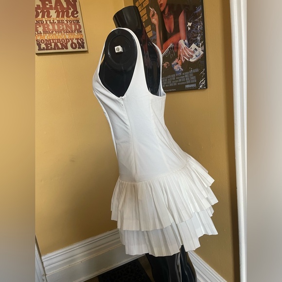 Zara Ruffle-Hem Mini Dress ( Small ) - Picture 2 of 4